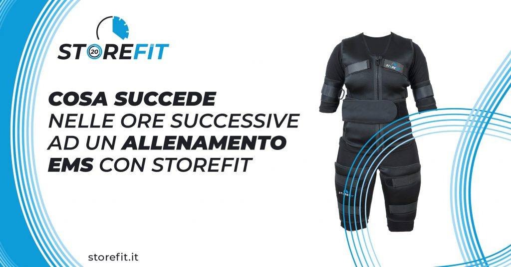 dopo un allenamento EMS